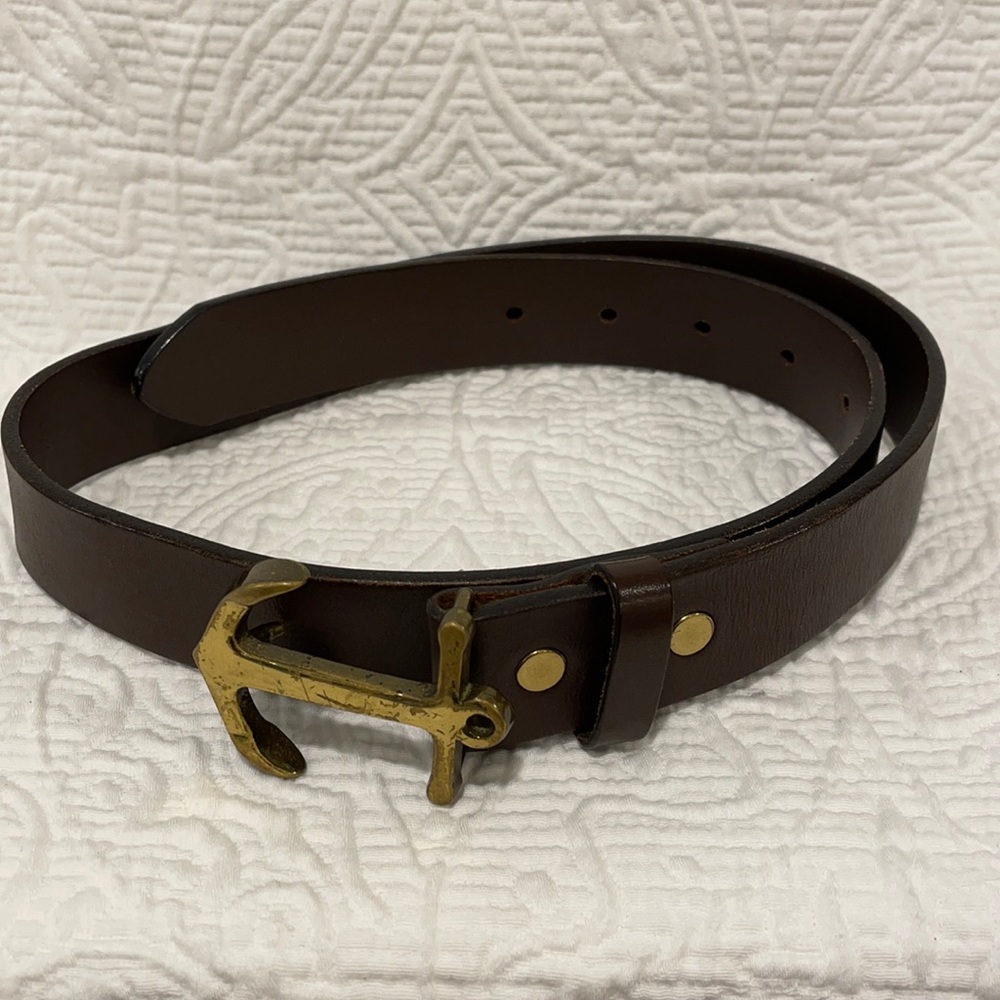Vineyard Vines Brown Leather Belt